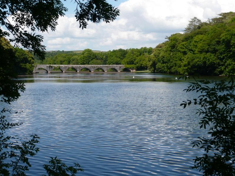 K800_P1000366.JPG - Wanderung Stackpole Estate, Pembrokeshire - Eight Arch Bridge